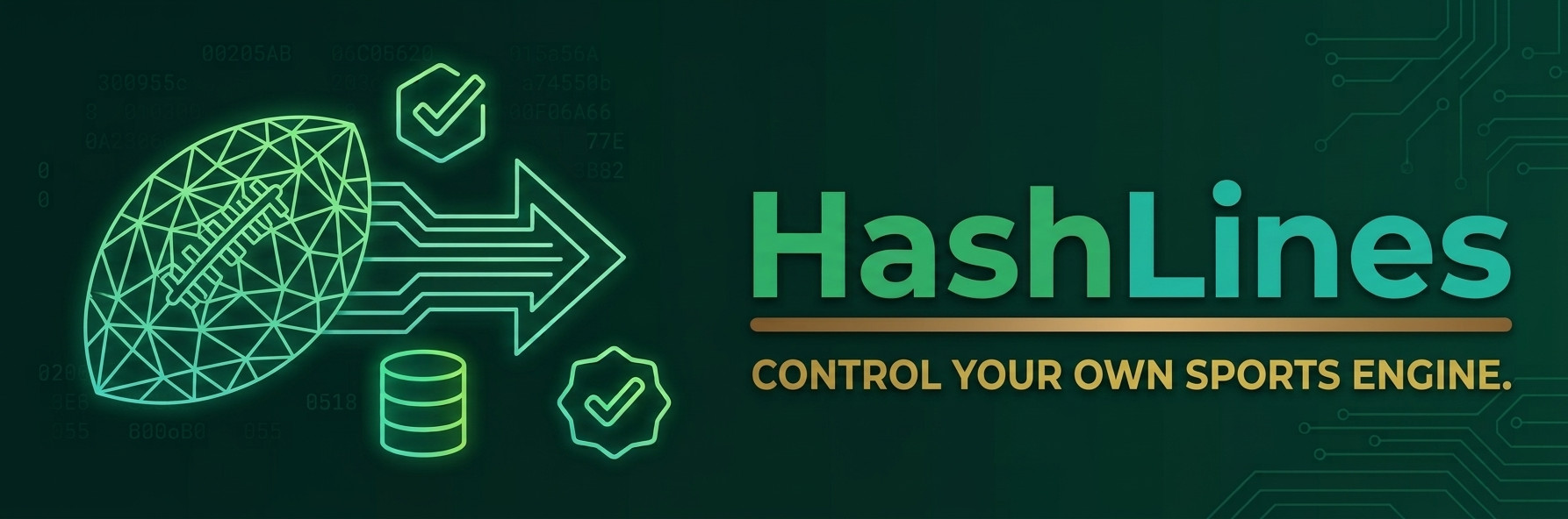 HashLines: control your own sports engine